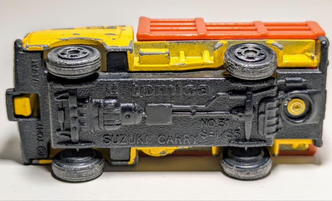 ジャンク品】トミカ スズキ キャリイ 家畜運搬車 日本製 - メルカリ