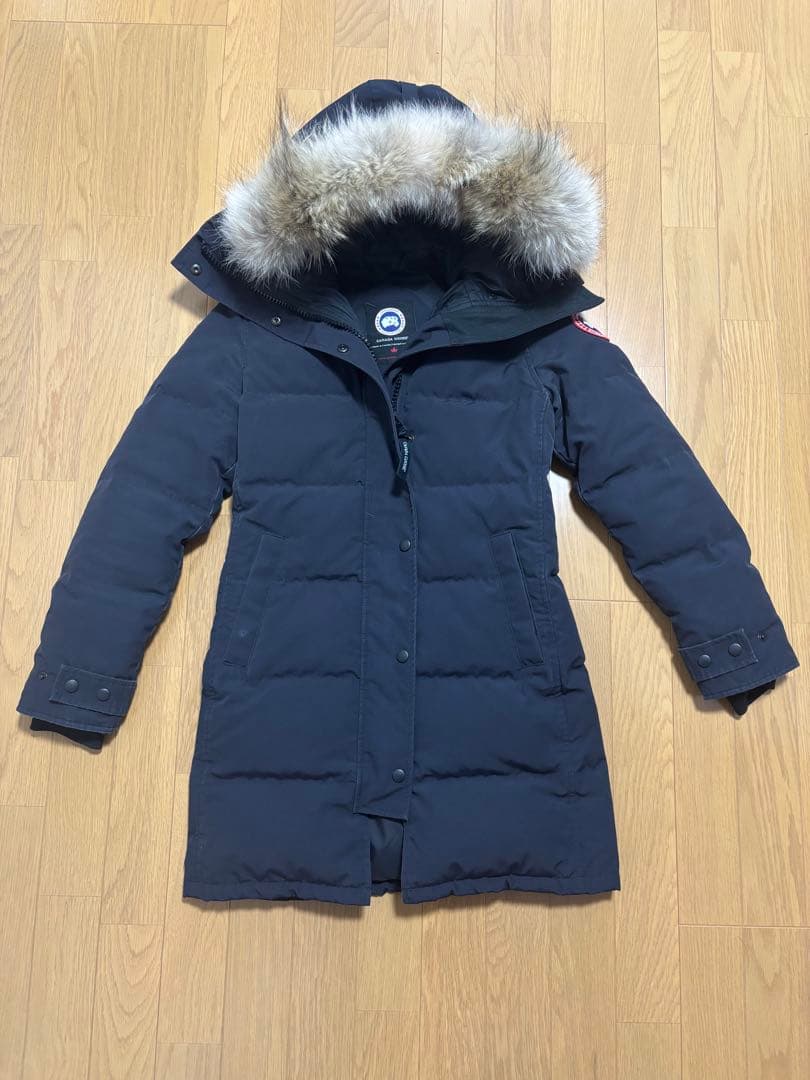 カナダグース マッケンジー ダウンジャケット ダウン ネイビー - メルカリ