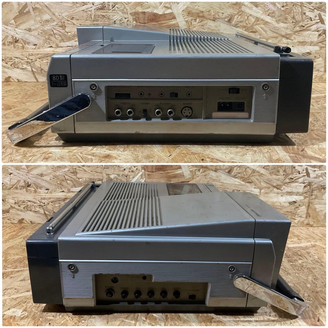 National TH6-X30 1980年製 ブラウン管TV付ラジカセ 動作品 - ラジオ