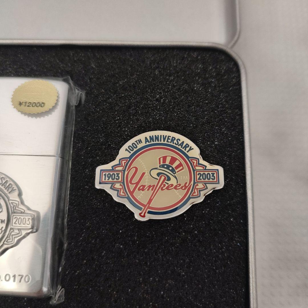 超希少】ニューヨークヤンキース 100周年 限定ジッポ シリアル番号有り