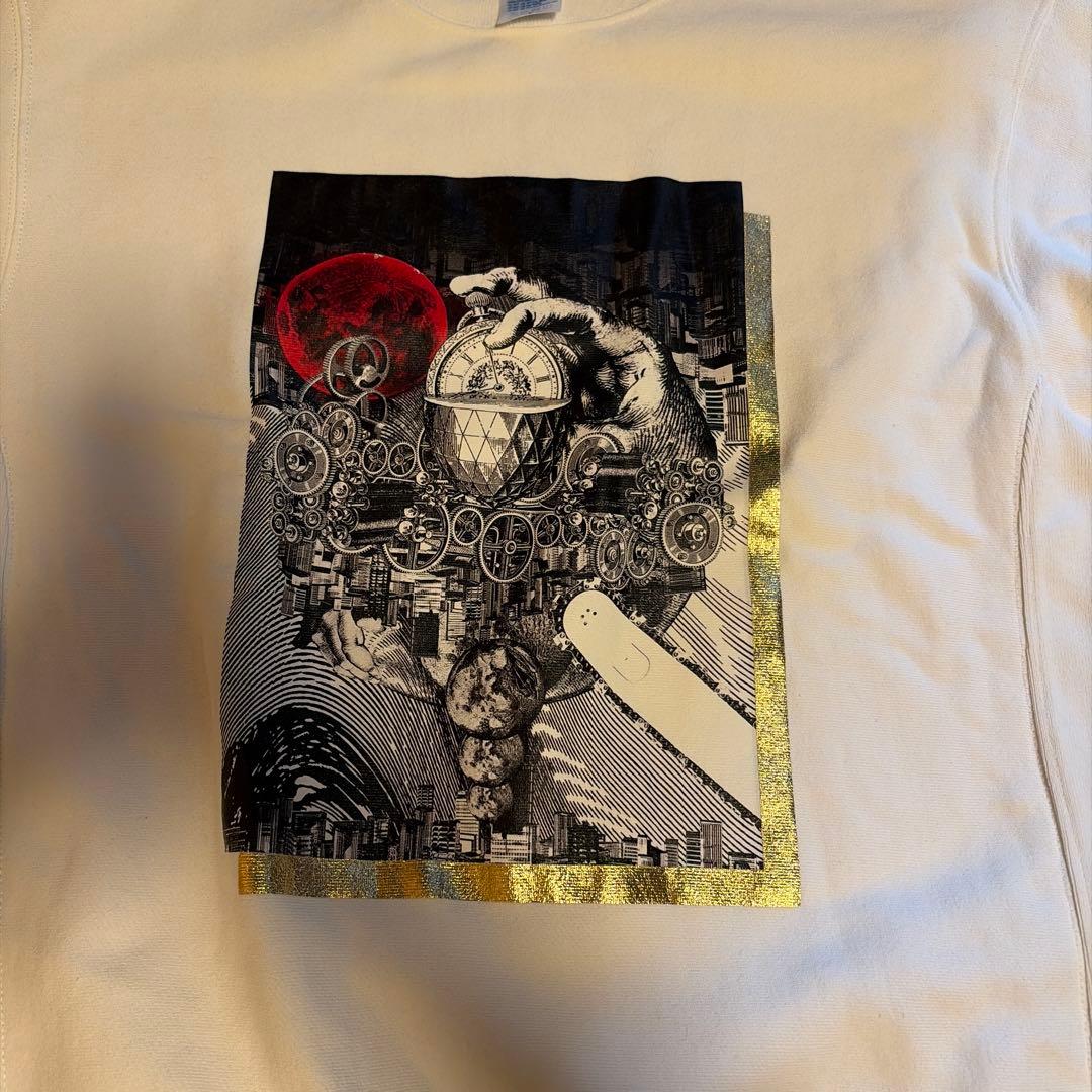 空*様 vaundy chain saw blood スウェット ホワイト