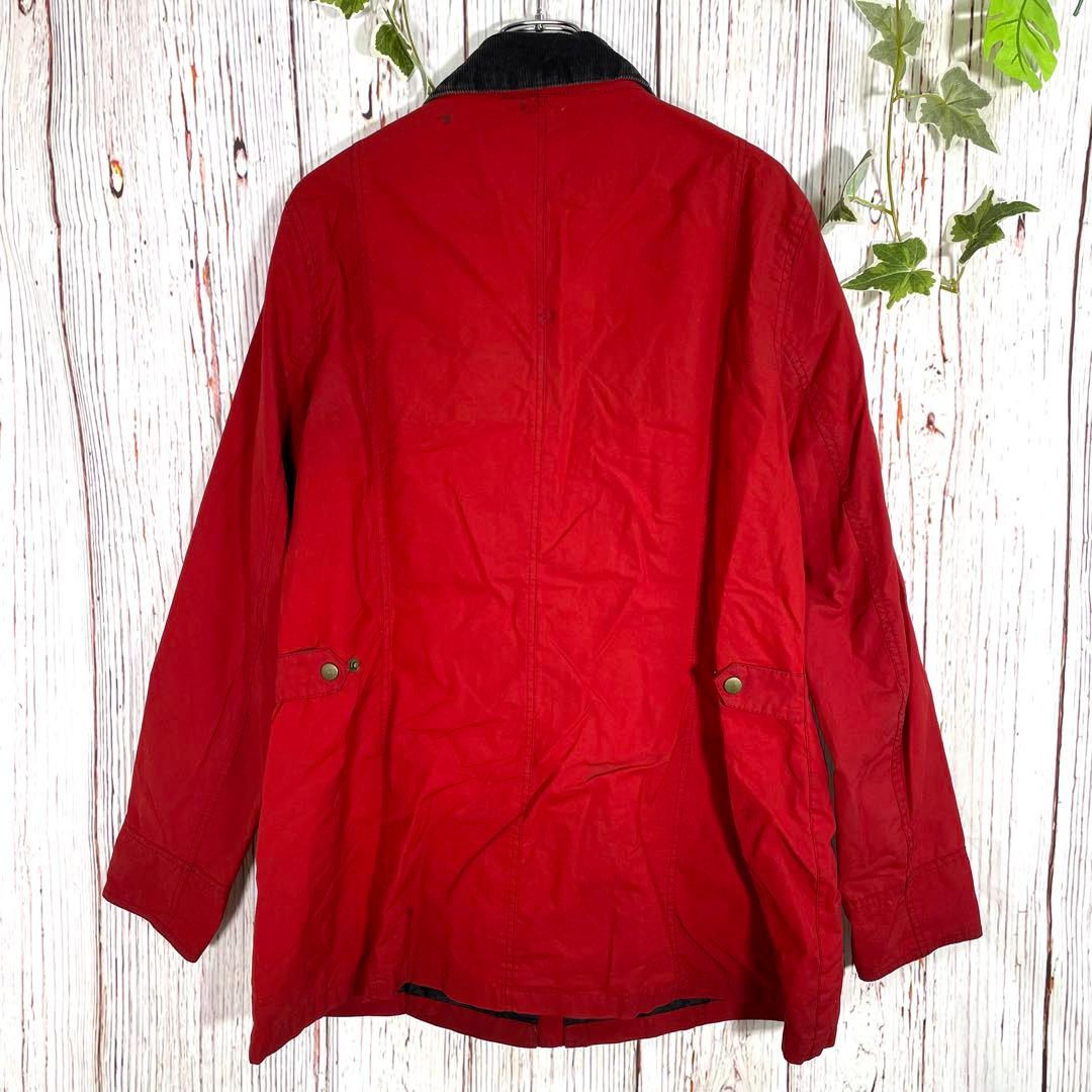 人気】バブアー オイルドジャケット 赤 BEDALE ビデイル - メルカリ
