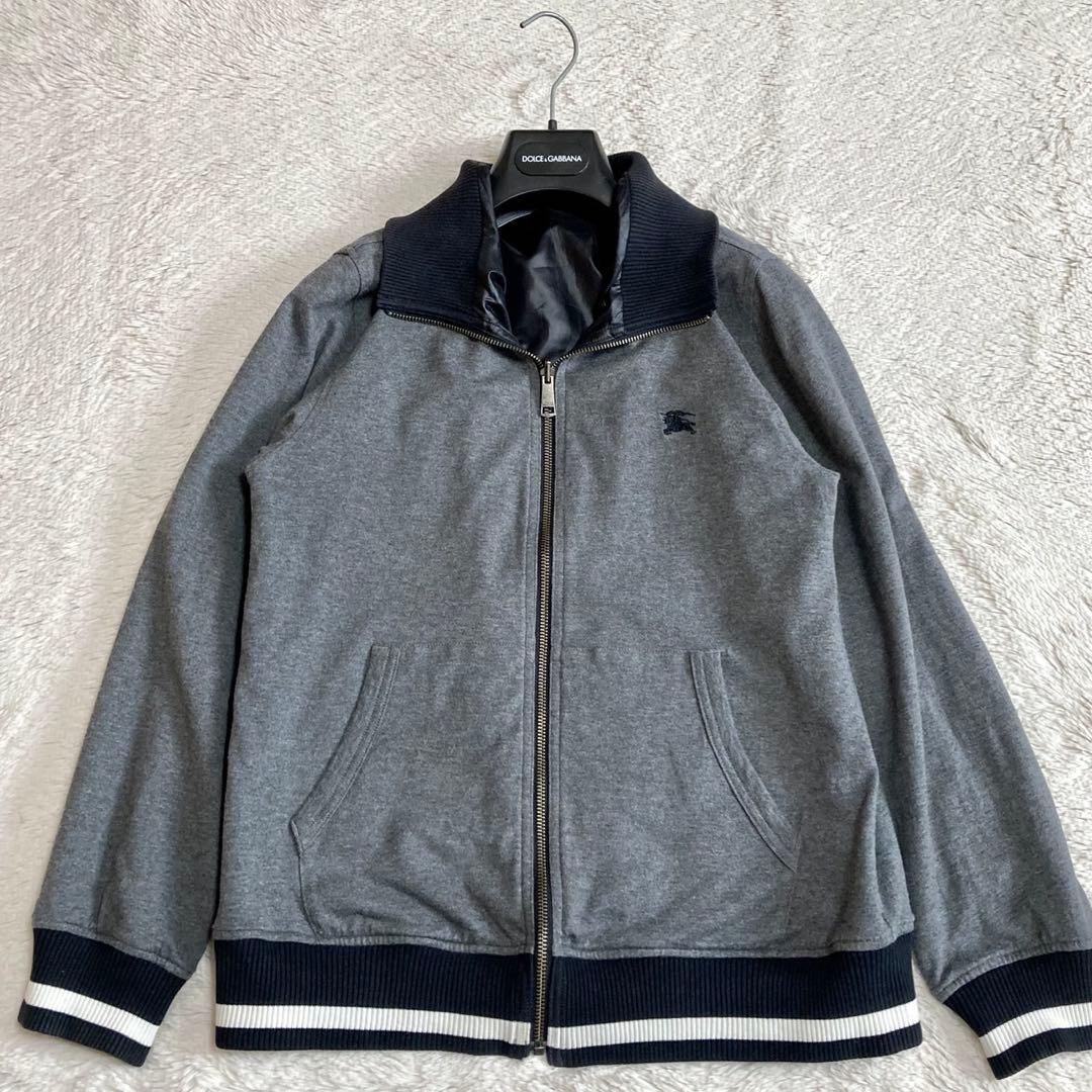 美品 バーバリーブラックレーベル リバーシブル スタジャン ブルゾン