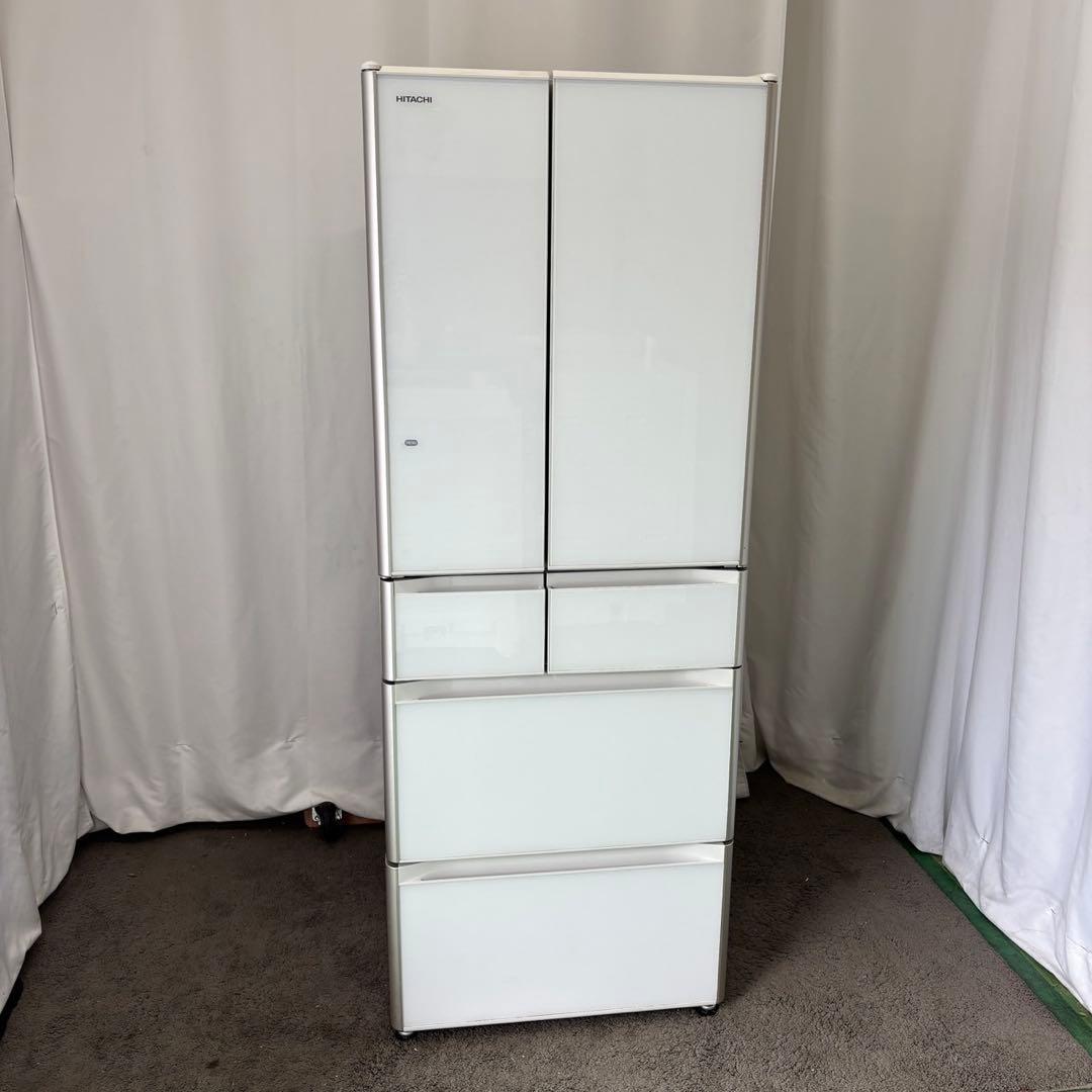 743⭕️設置無料 冷蔵庫 日立 大型 500-600ℓ フレンチドア 安い 綺麗