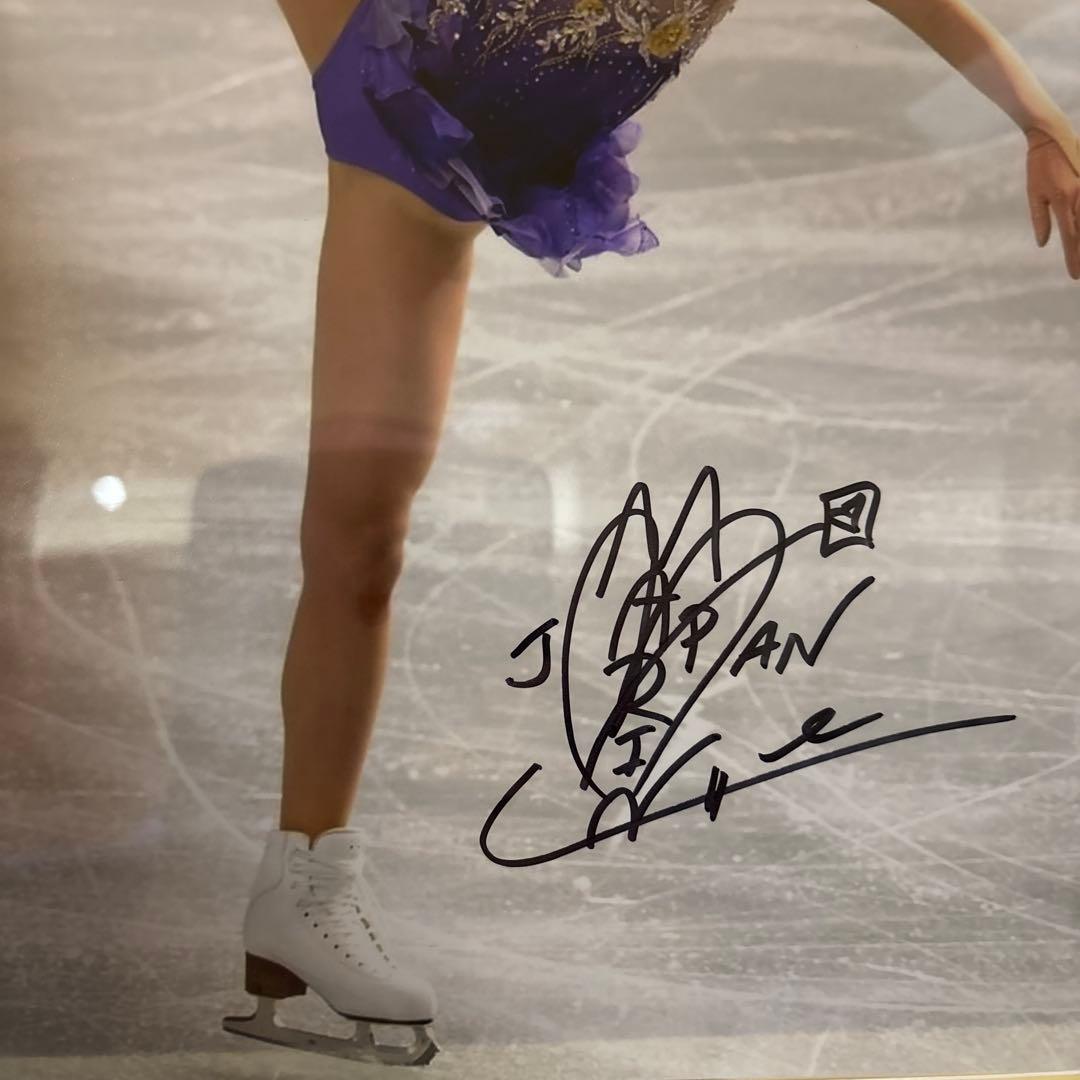 7月SALE】本田真凜選手フィギュアスケート サイン入り写真 - メルカリ