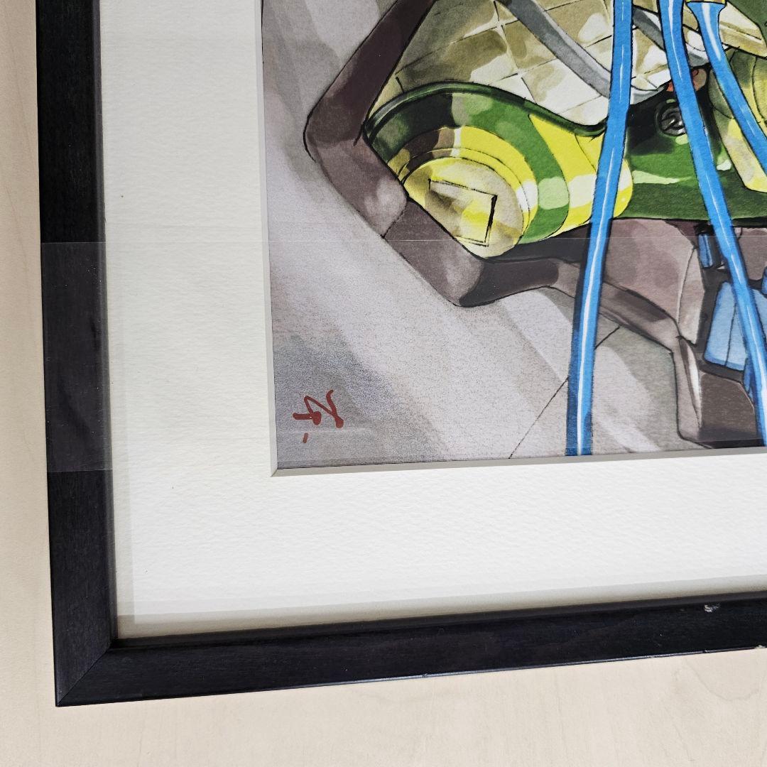 エヴァンゲリオン 複製原画集 新劇場版 マリ 本田雄 描き下ろし サイン