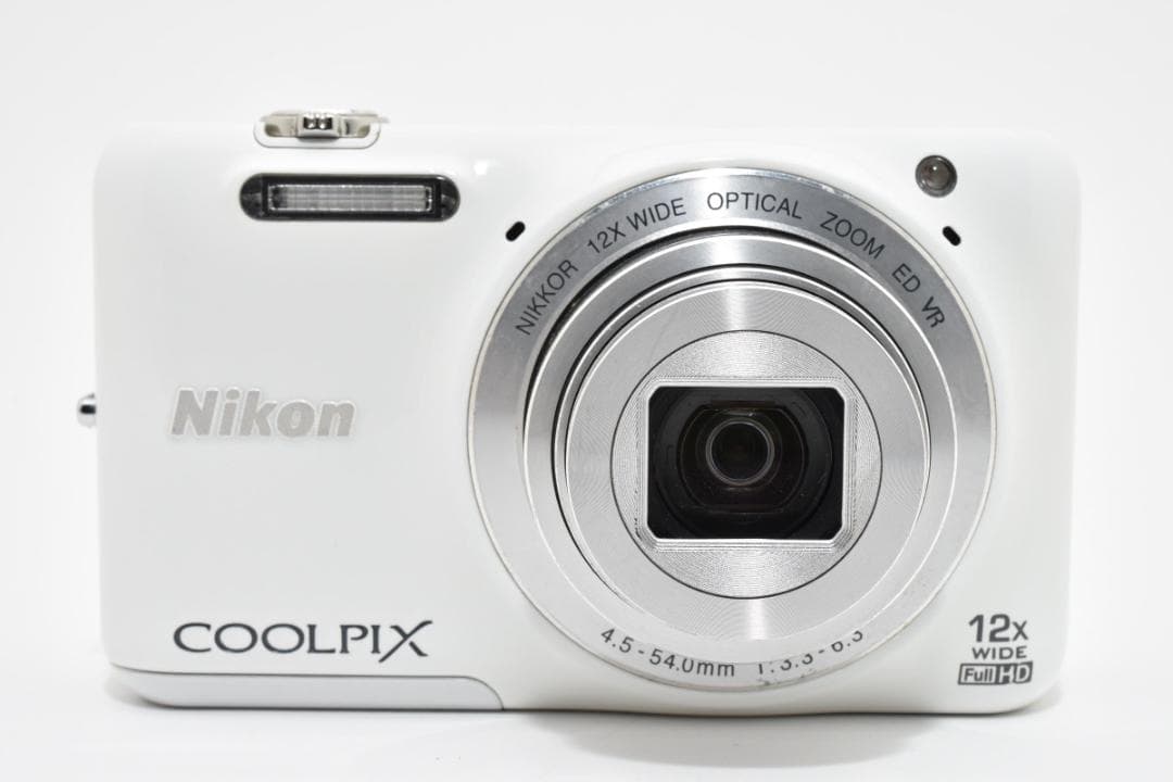 □ 美品 □ ニコン Nikon COOLPIX S6600 ナチュラルホワイト - メルカリ
