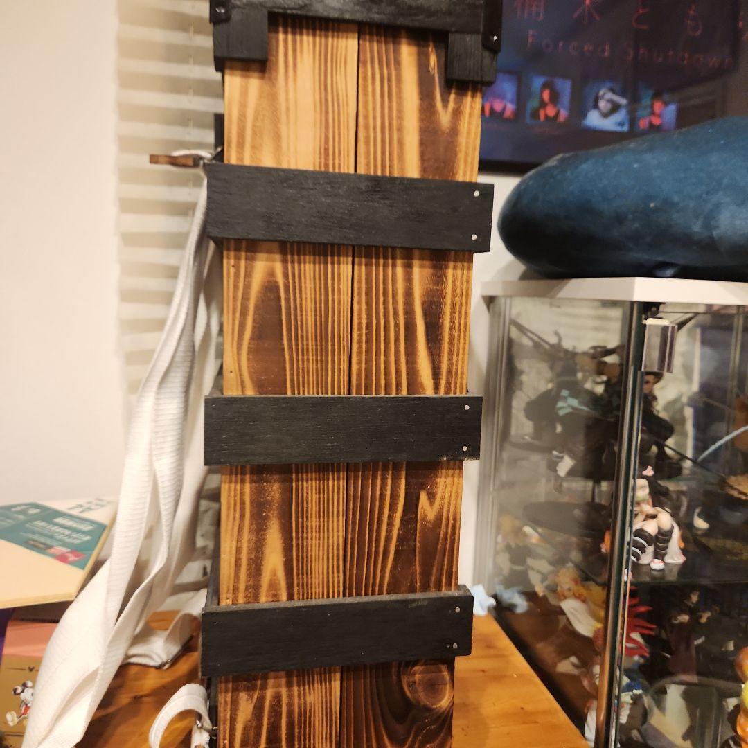 鬼滅の刃　禰豆子の木箱本棚