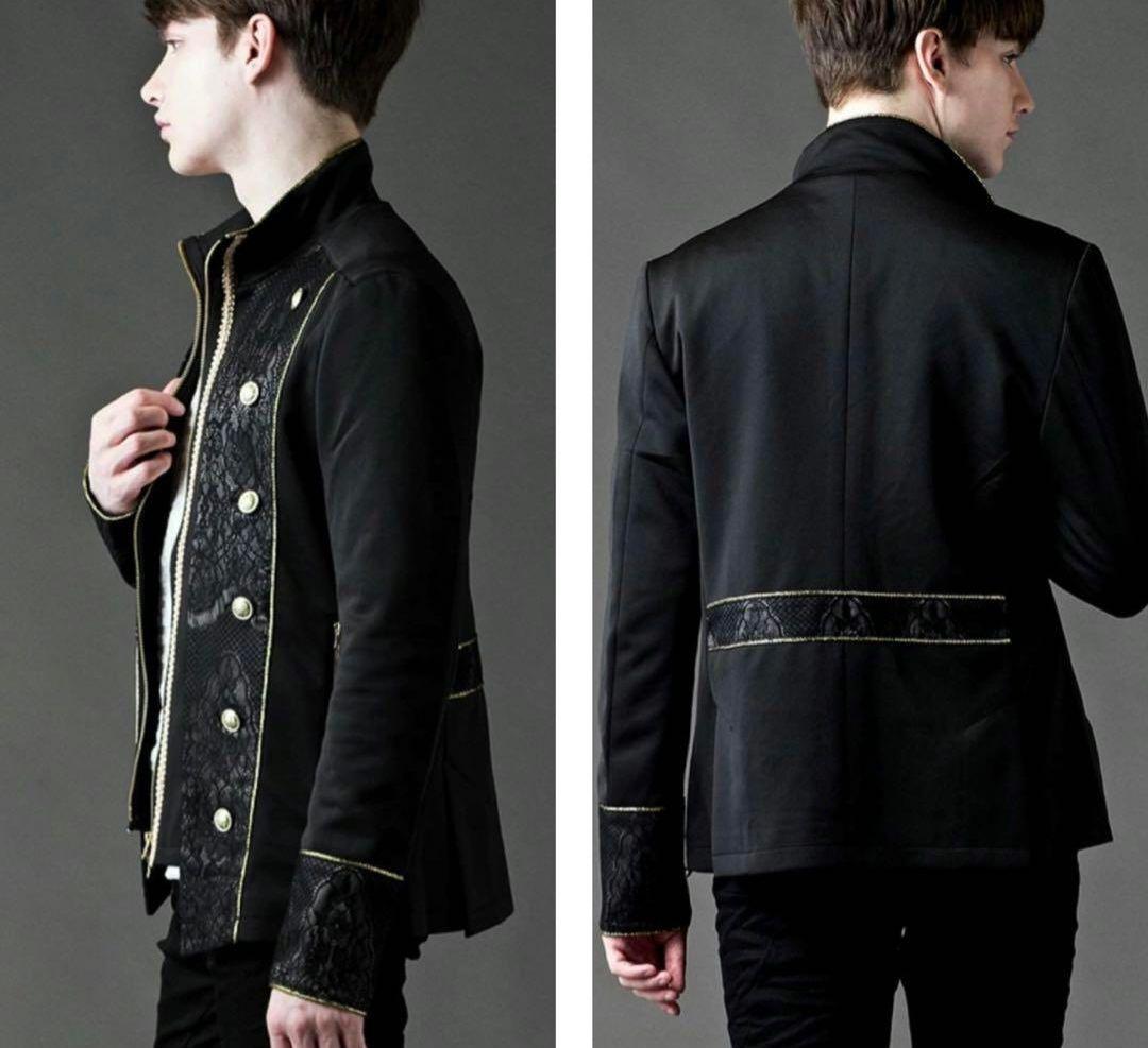 レア】BUFFALO BOBS ナポレオンジャケット オスカー 黒 ゴールド