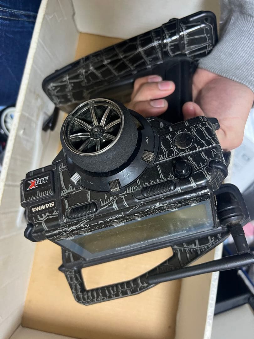 SANWA M11X ブラック ラジコン 送信機　互換受信器 SANWA M11X ブラック ラジコン 送信機 互換受信器 - メルカリ