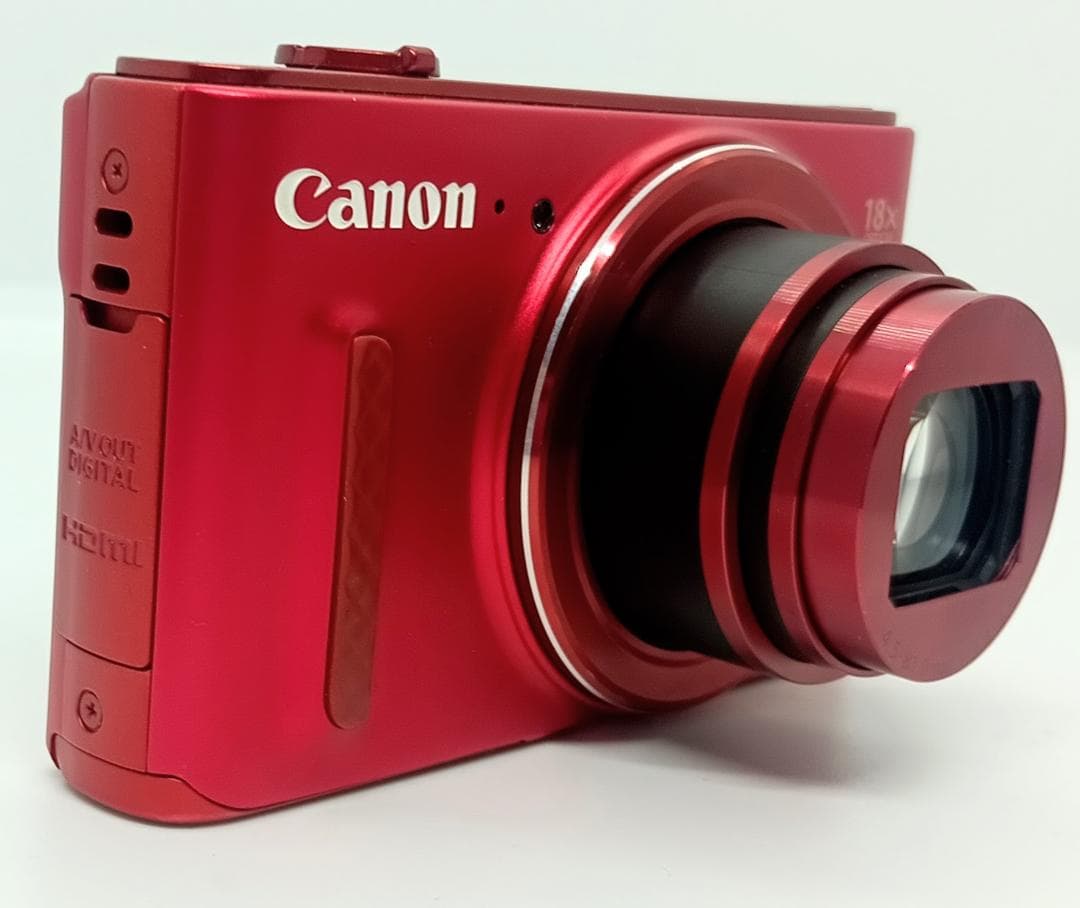 Canon PowerShot SX610HSRed 20.2MP 充電器付き