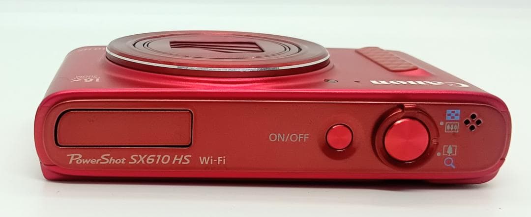 Canon PowerShot SX610HSRed 20.2MP 充電器付き