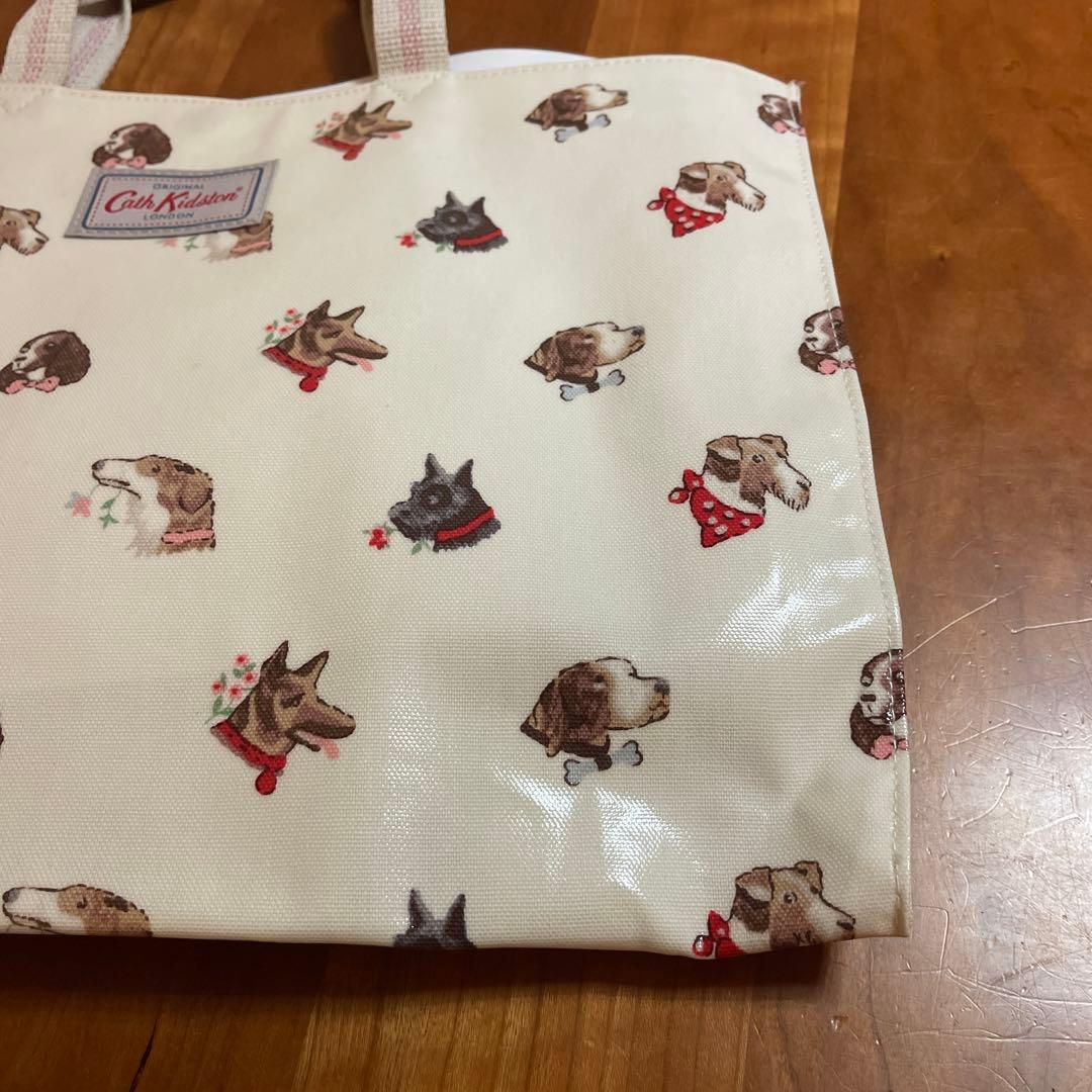 キャスキッドソン犬柄 リバーシブル2ウェイバッグ - メルカリ