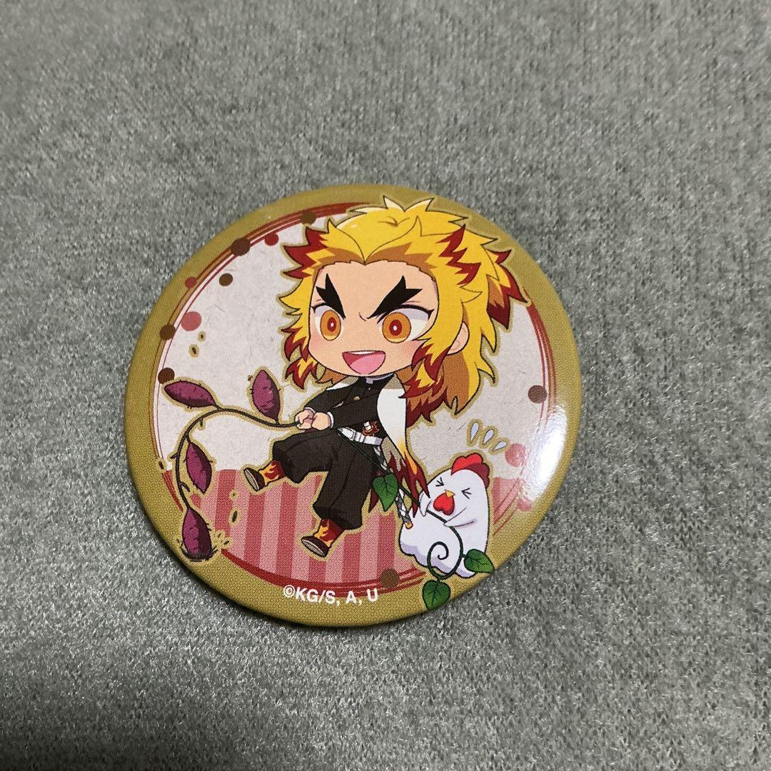 鬼滅の刃 缶バッジ ローソン 煉獄杏寿郎 - メルカリ