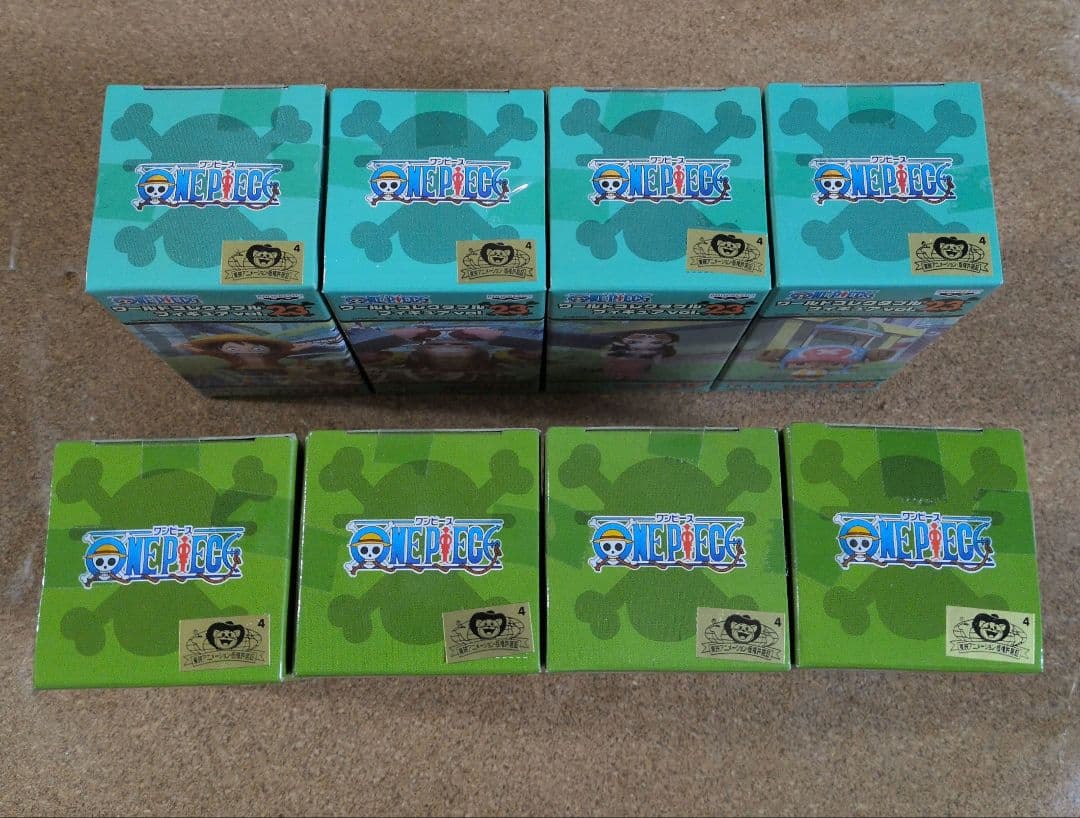 ワンピース コレクタブルフィギュア Vol.23＋25 ８種 麦わらの一味