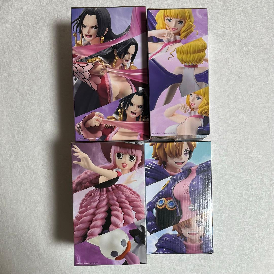 一番くじ ワンピース メモリーオブヒロインズ A B Ｃ D賞 フィギュアセット