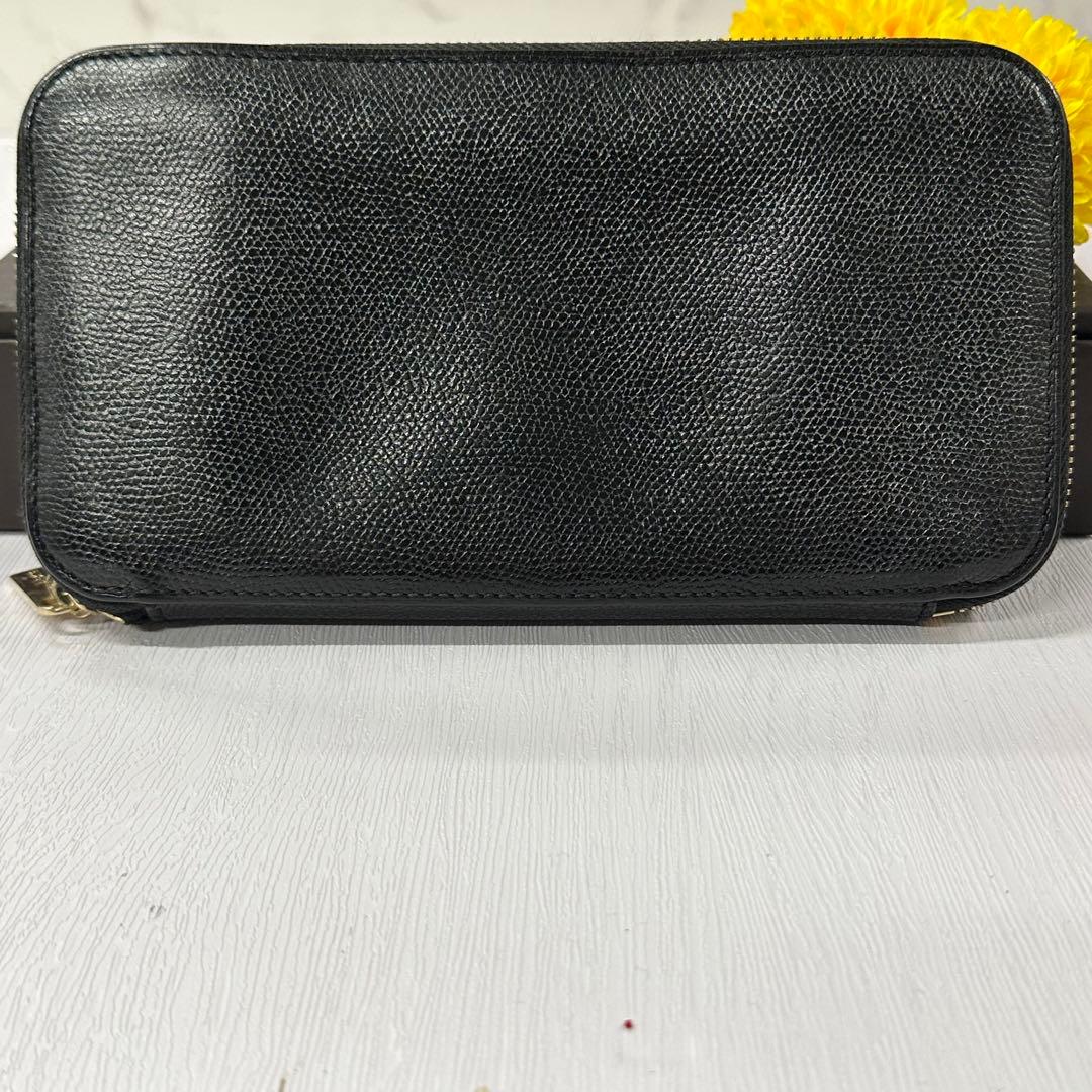 新品同様‼️ ヴァレクストラ　財布　長財布　ジッピーパース　ラウンドファスナー Valextra（ヴァレクストラ） ラウンドファスナー長財布