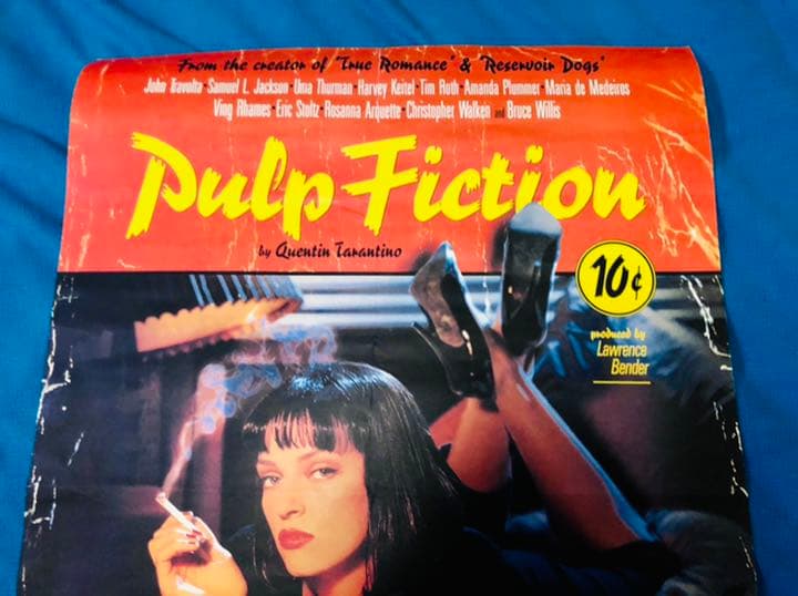 映画パルプ・フィクション　当時物ビンテージ本物ポスター　タランティーノ監督