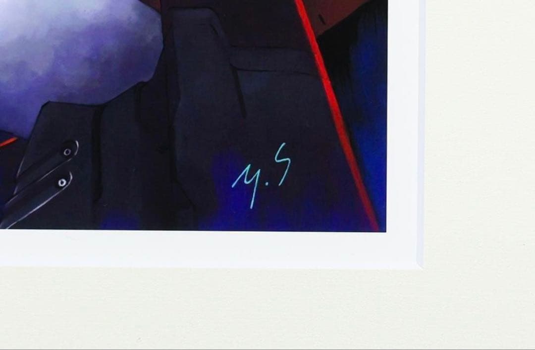 複製原画　貞本義行「綾波レイ」　約6号 エヴァンゲリオン EVANGELION