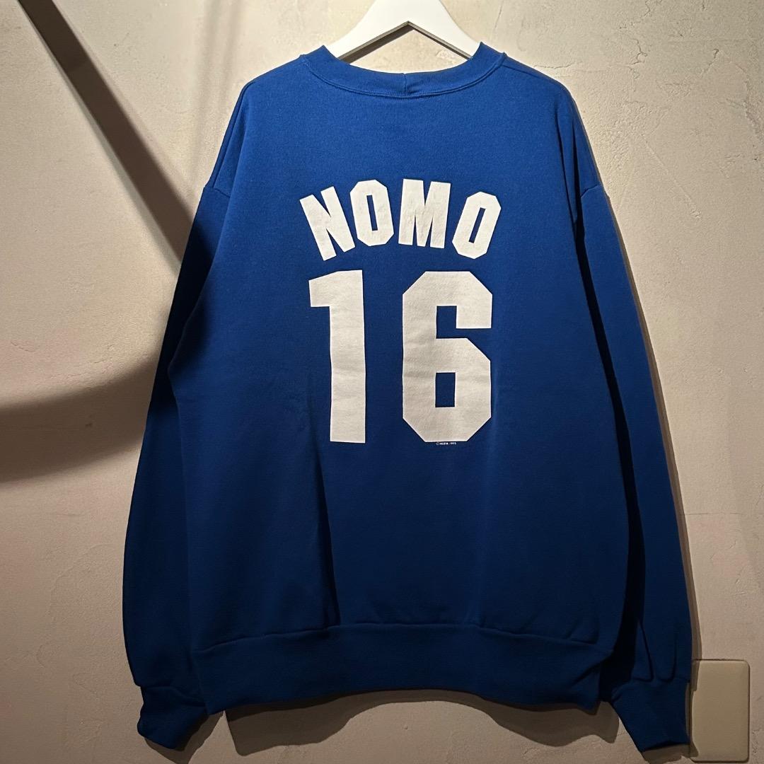 USA製 ドジャース 野茂英雄 スウェット ブルー 16トレーナー - メルカリ