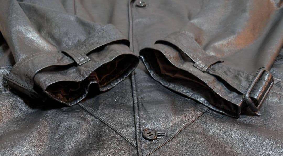 幻級【柴田恭兵さん着用同型同色】MEN'S TENORASレザーコート - メルカリ