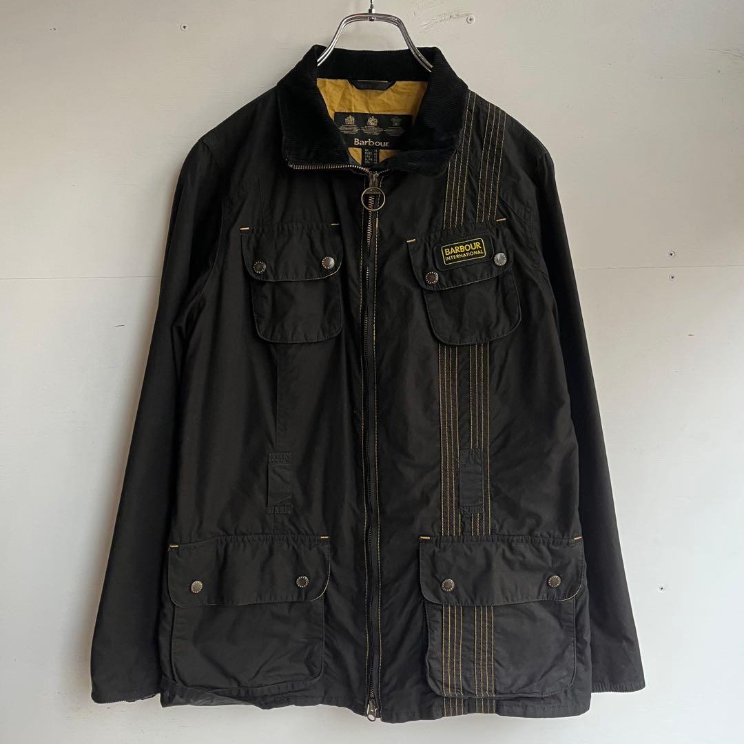 Barbour International オイルドジャケット バブアー 古着 中古・古着通販】Barbour (バブアー) オイルドジャケット カーキ