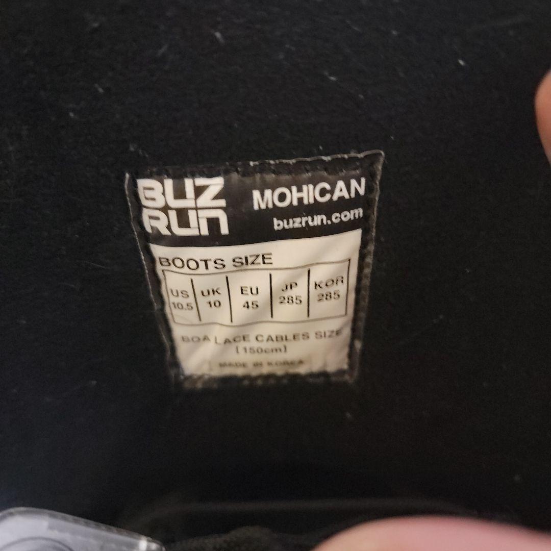 BURTON スノーボードブーツ ブラック/グリーン ボア BOA 28.5cm