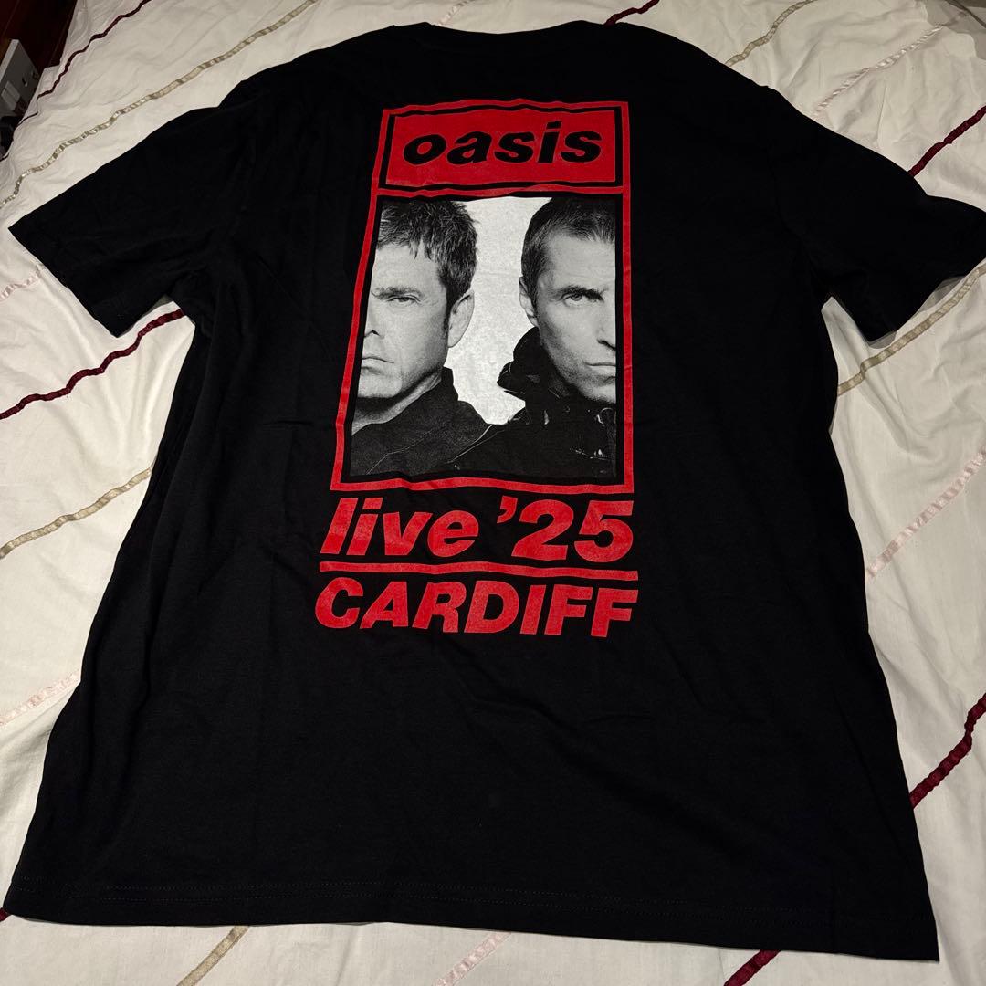 OASIS ライブ初日　カーディフ公演限定Tシャツ