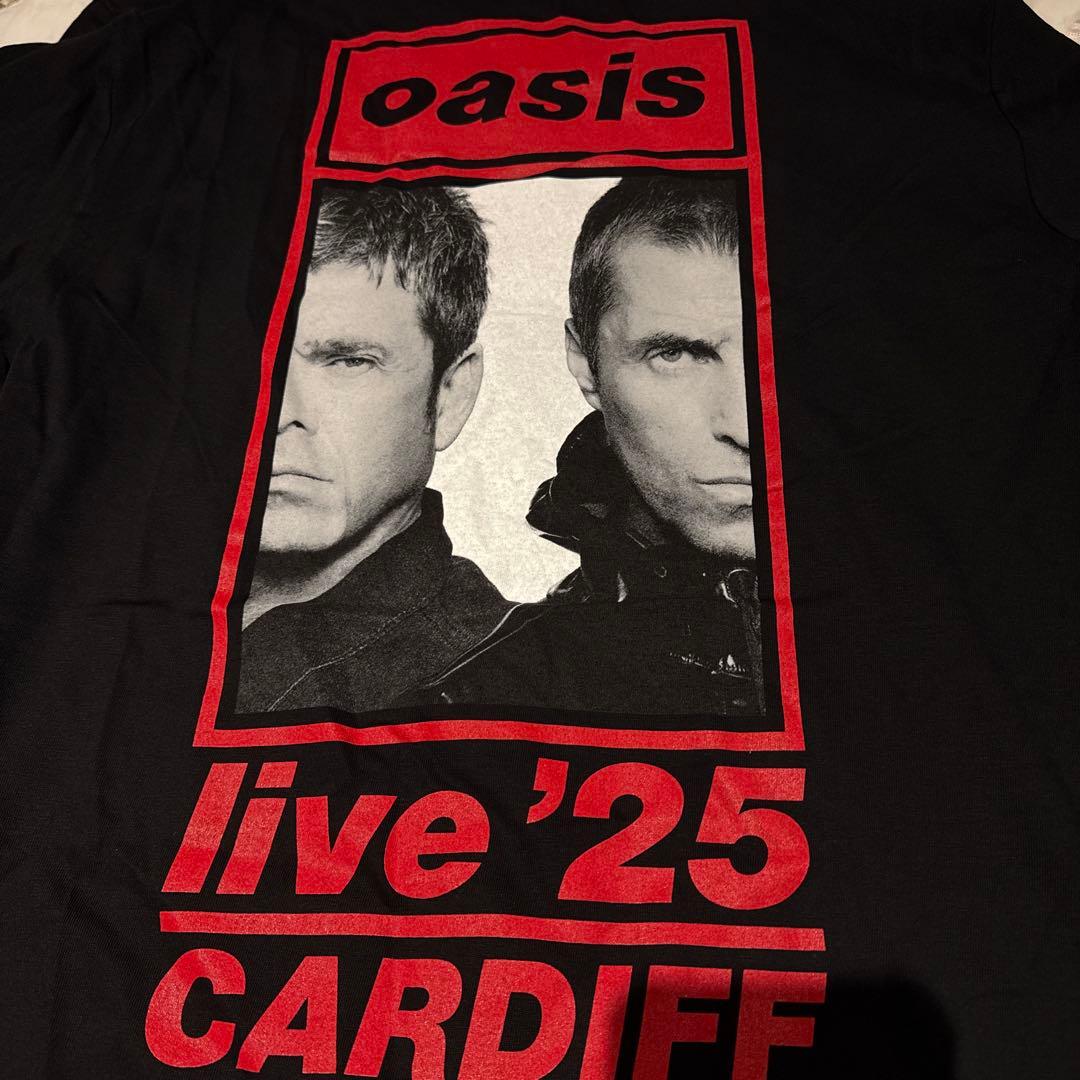 OASIS ライブ初日　カーディフ公演限定Tシャツ