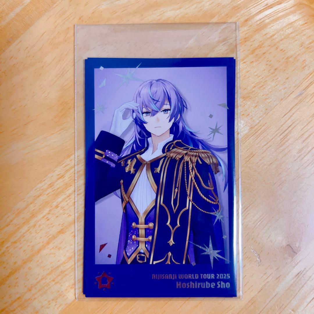 にじさんじ 星導ショウ WORLD TOUR 広島 チェキ風カード - メルカリ