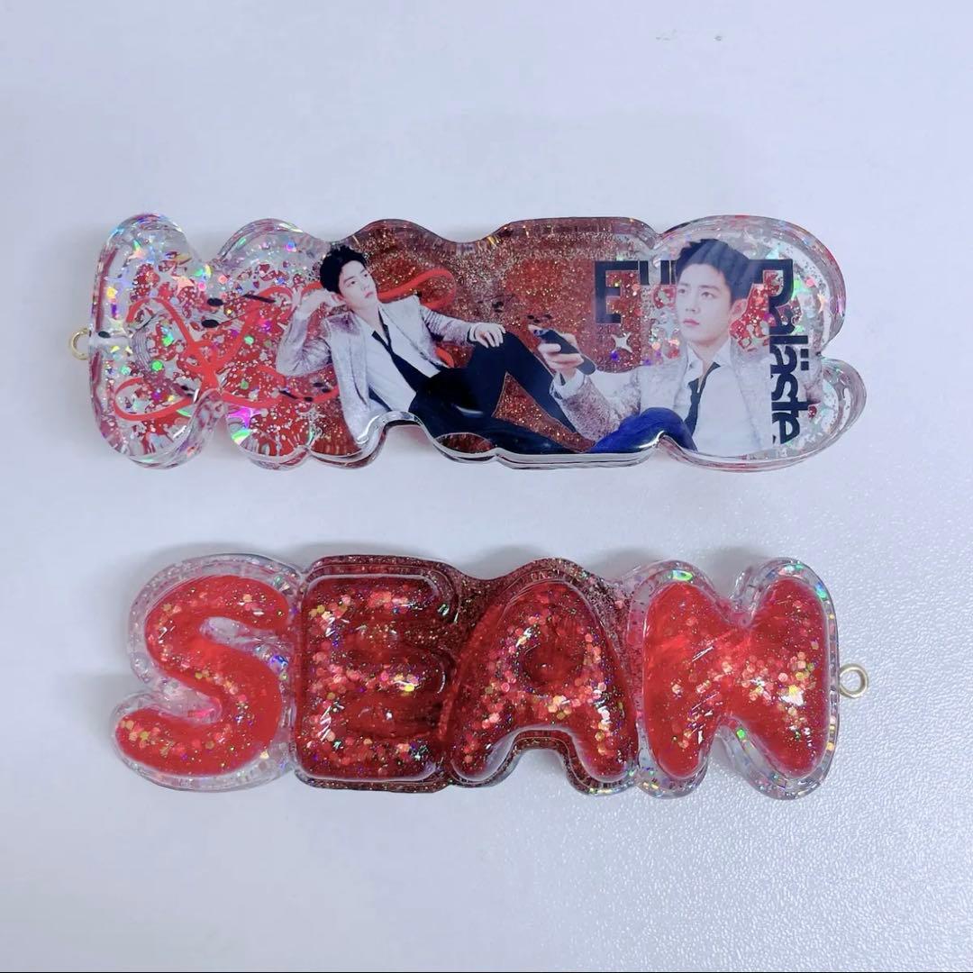 肖戦 厚いレジン置物です&バッグチャームに&ナイトライトにもなります❣️9点セット