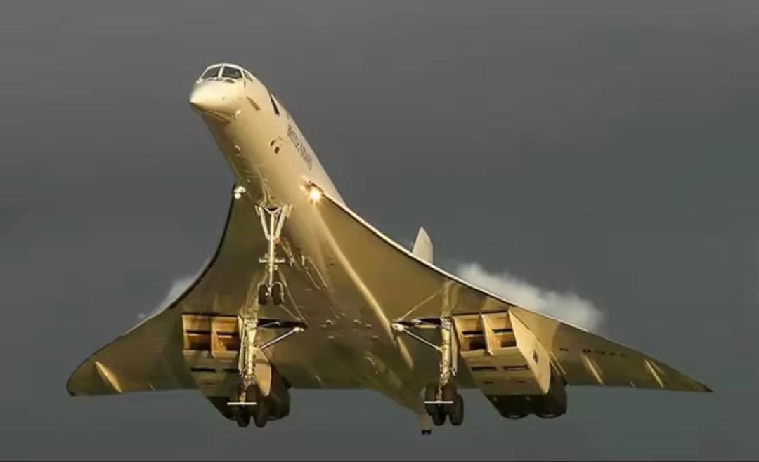 エールフランス コンコルド ダイキャストレジン モデル 50cm 1/125