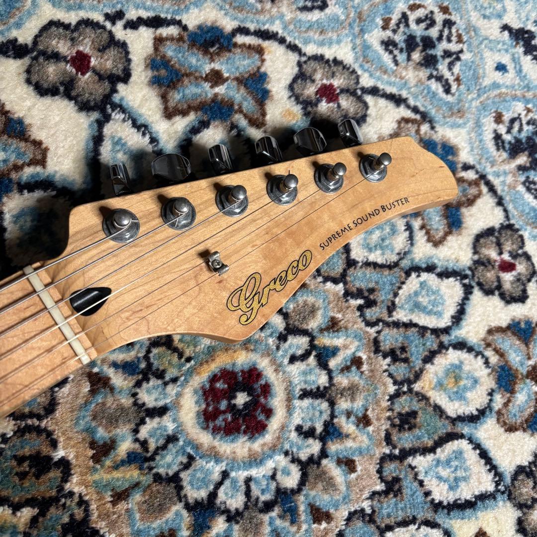 Greco WS-STD ダークグリーン　ストラトタイプ　日本製　エレキギター