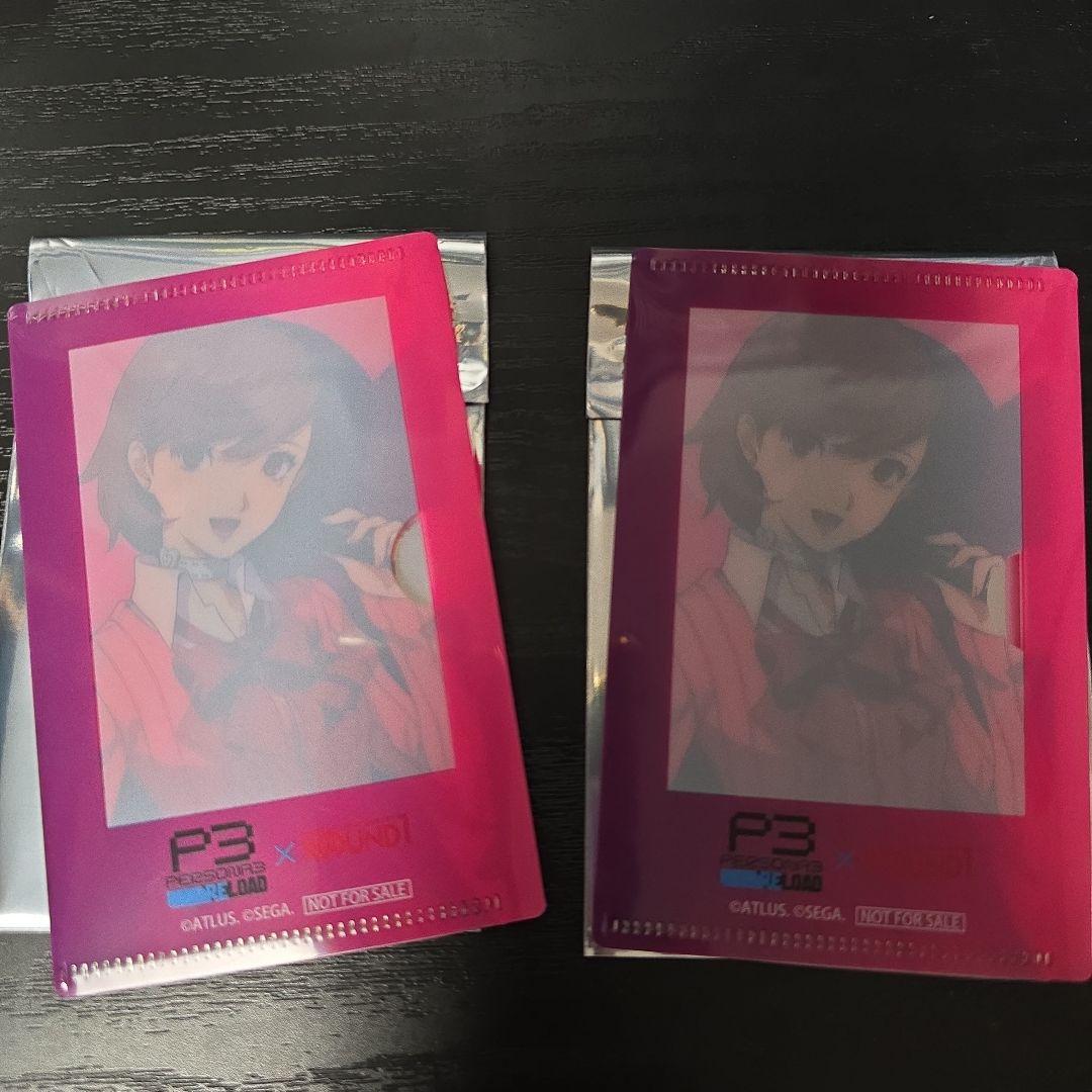 2/14まで】ペルソナ3 ラウンドワン コラボ 岳羽ゆかり カードケース