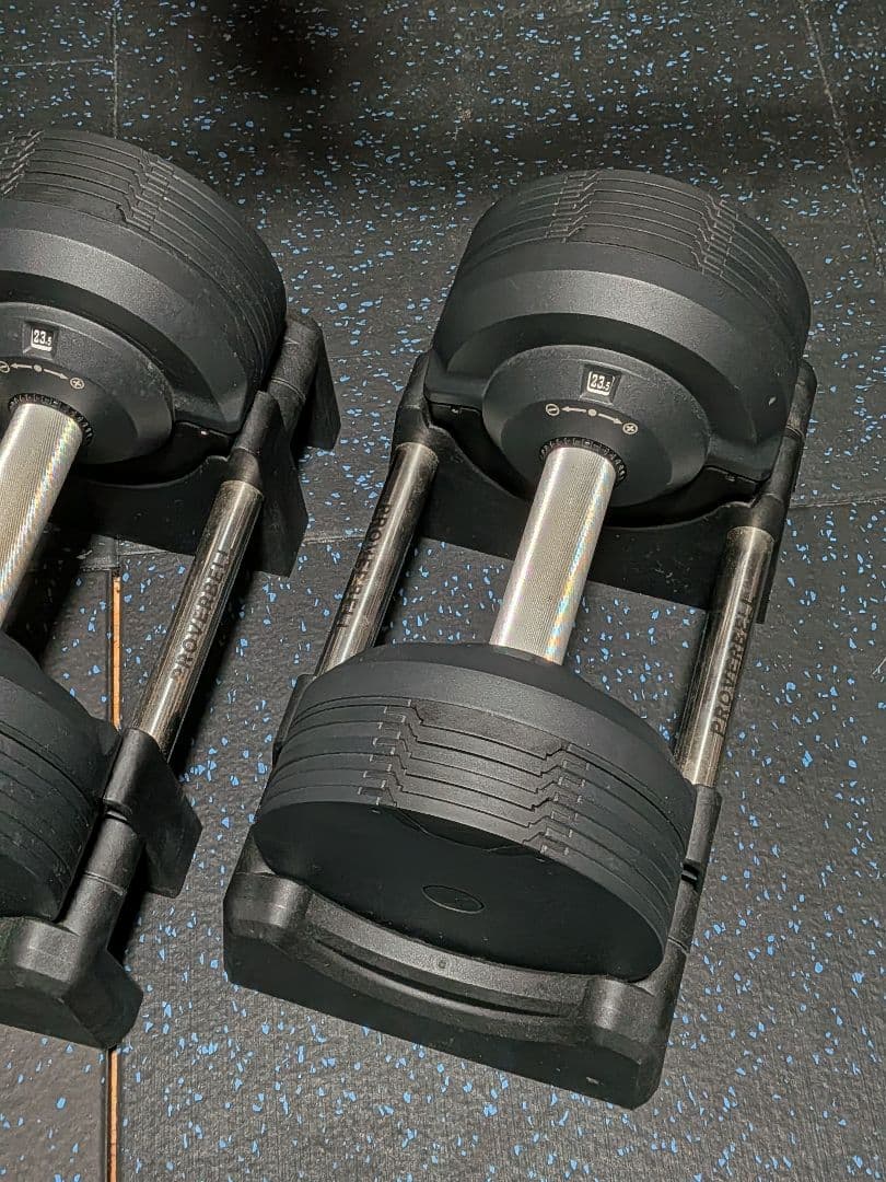 ②プロバーベル　可変式ダンベル　23.5kg 送料込み