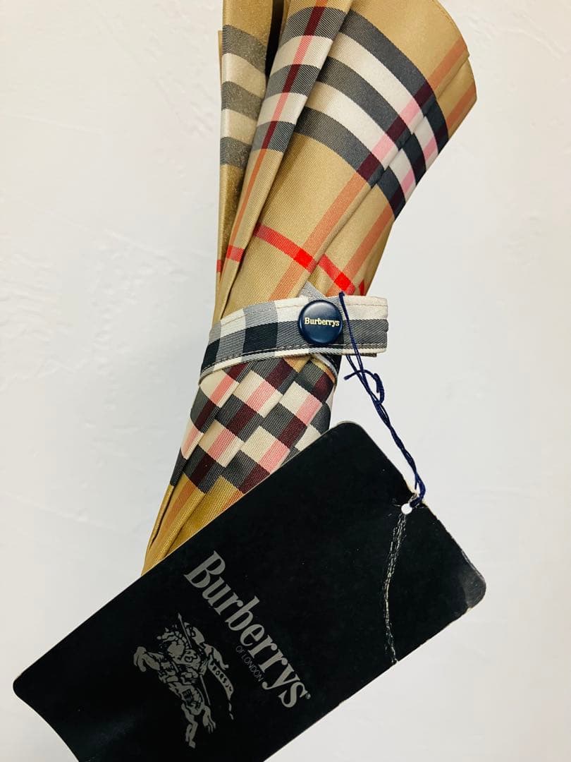 バーバリー 長傘 チェック柄