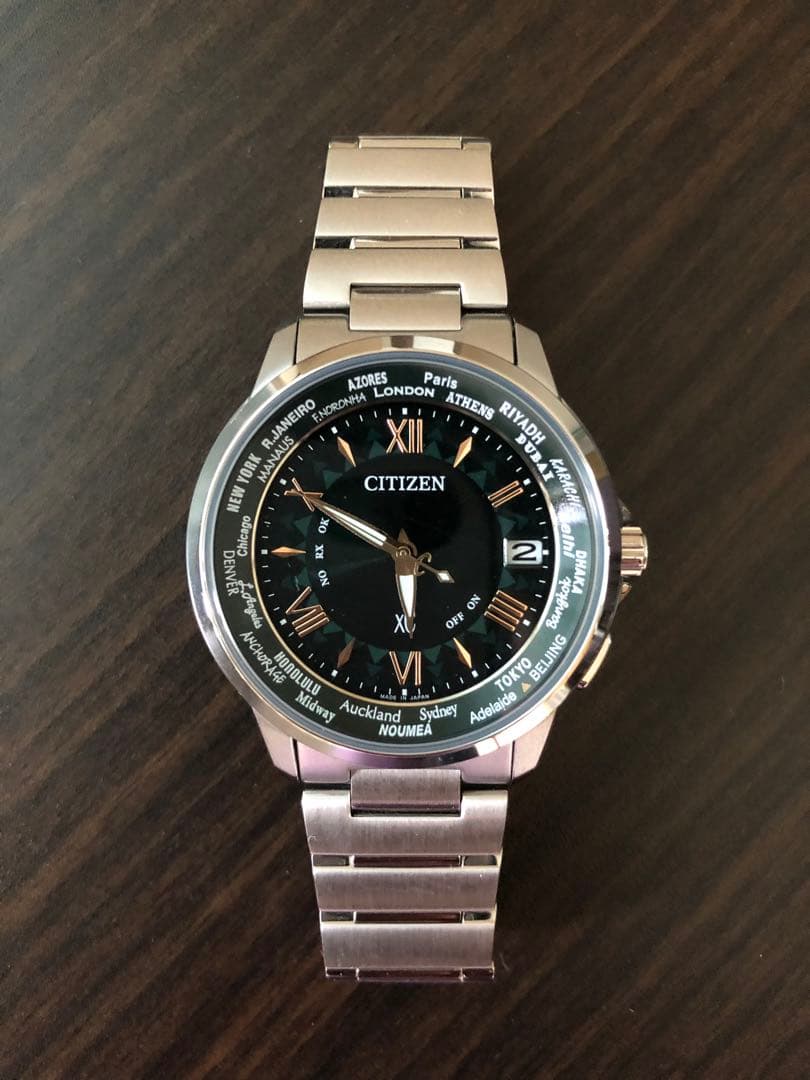 極希少 CITIZEN xC H149‐T018335 限定モデル 緑/金 - メルカリ