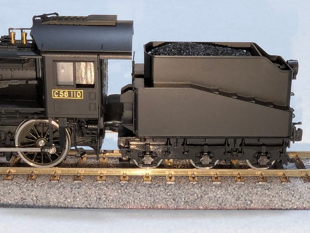 KATO　C56　蒸気機関車　【1-201】　HOゲージ　全パーツ取付済　残あり