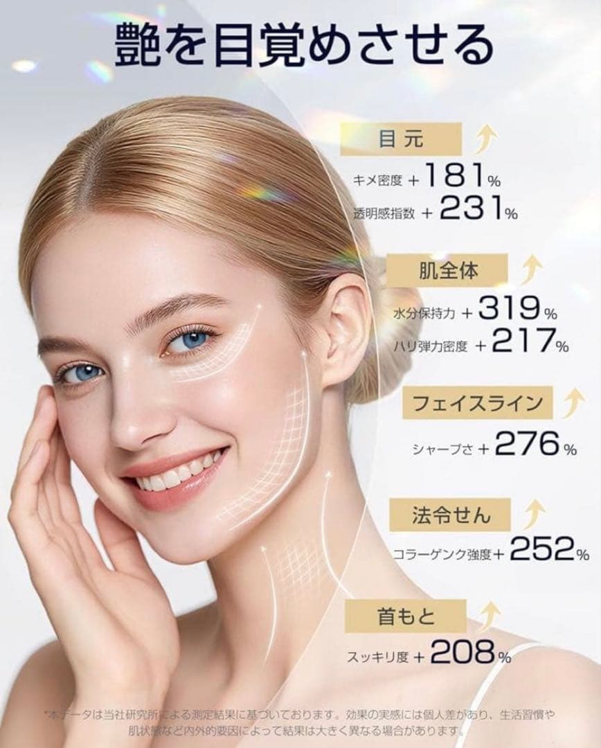 美顔器 高周波 EMS RF MC LED 1台18役 温冷 リフトアップ 美顔 - メルカリ