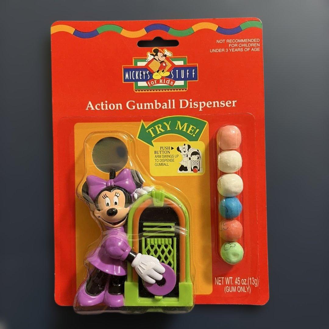 ●1998年　ディズニー　アクションガムボールディスペンサー　ガムボールマシーン