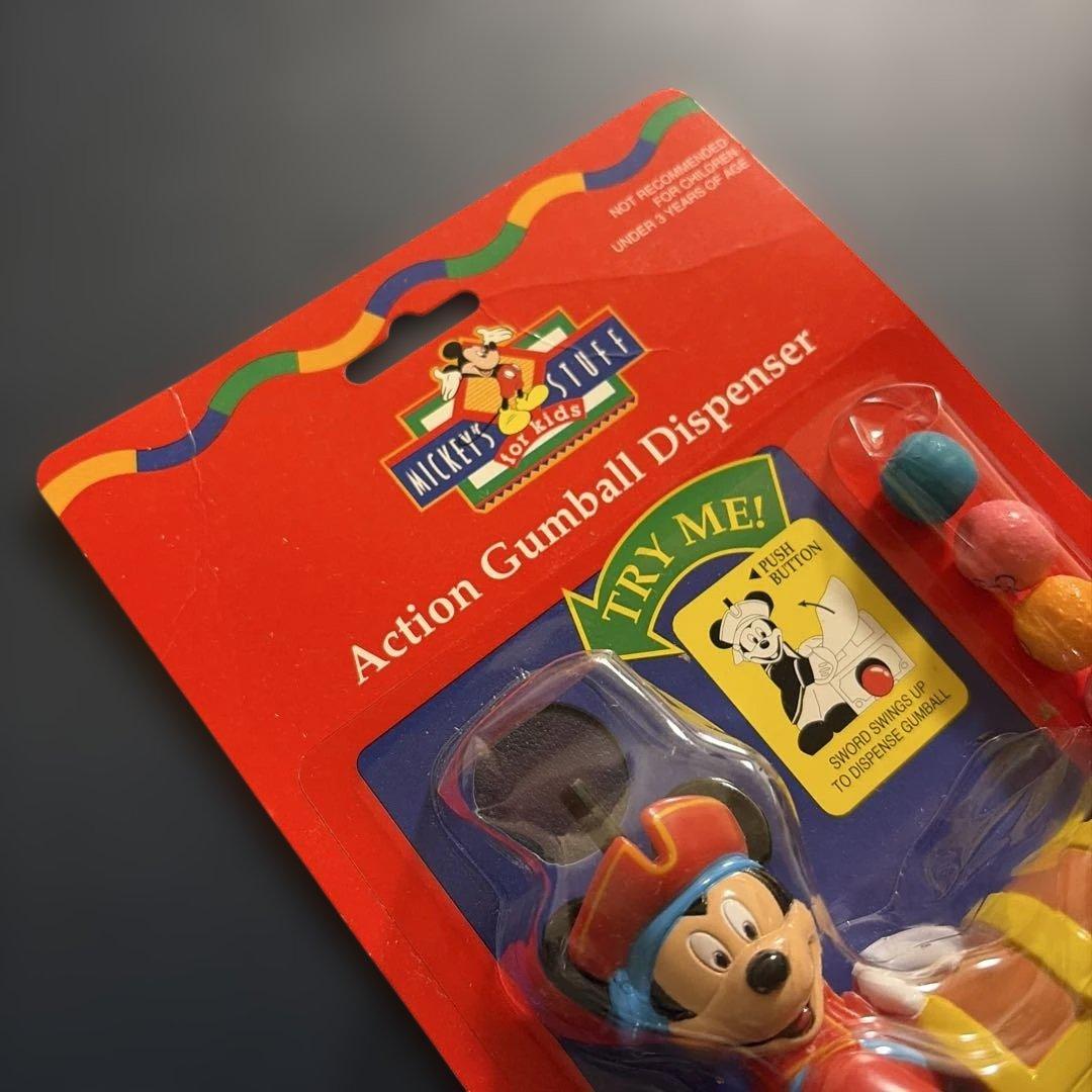 ●1998年　ディズニー　アクションガムボールディスペンサー　ガムボールマシーン