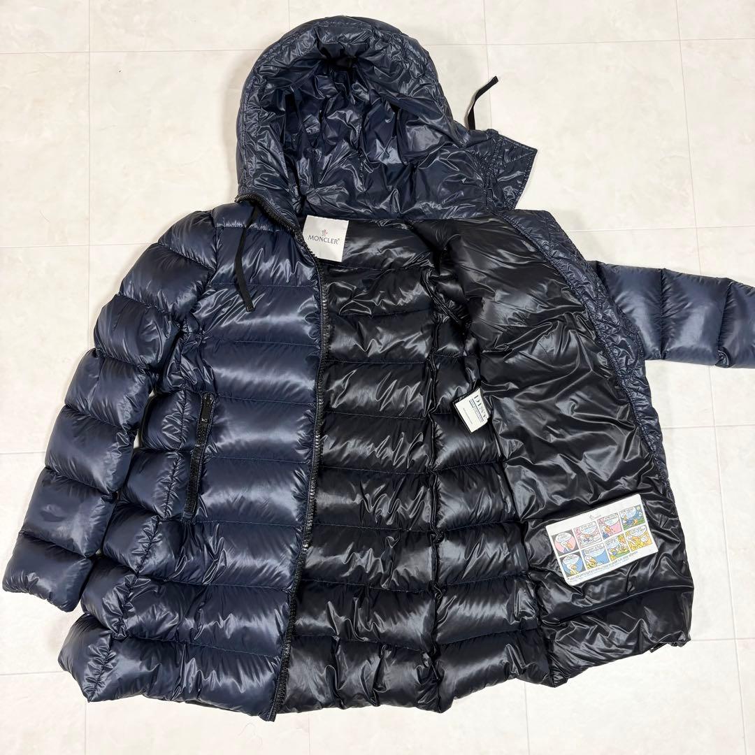 MONCLER モンクレール SUYEN スイエン ロングダウンコート ネイビー