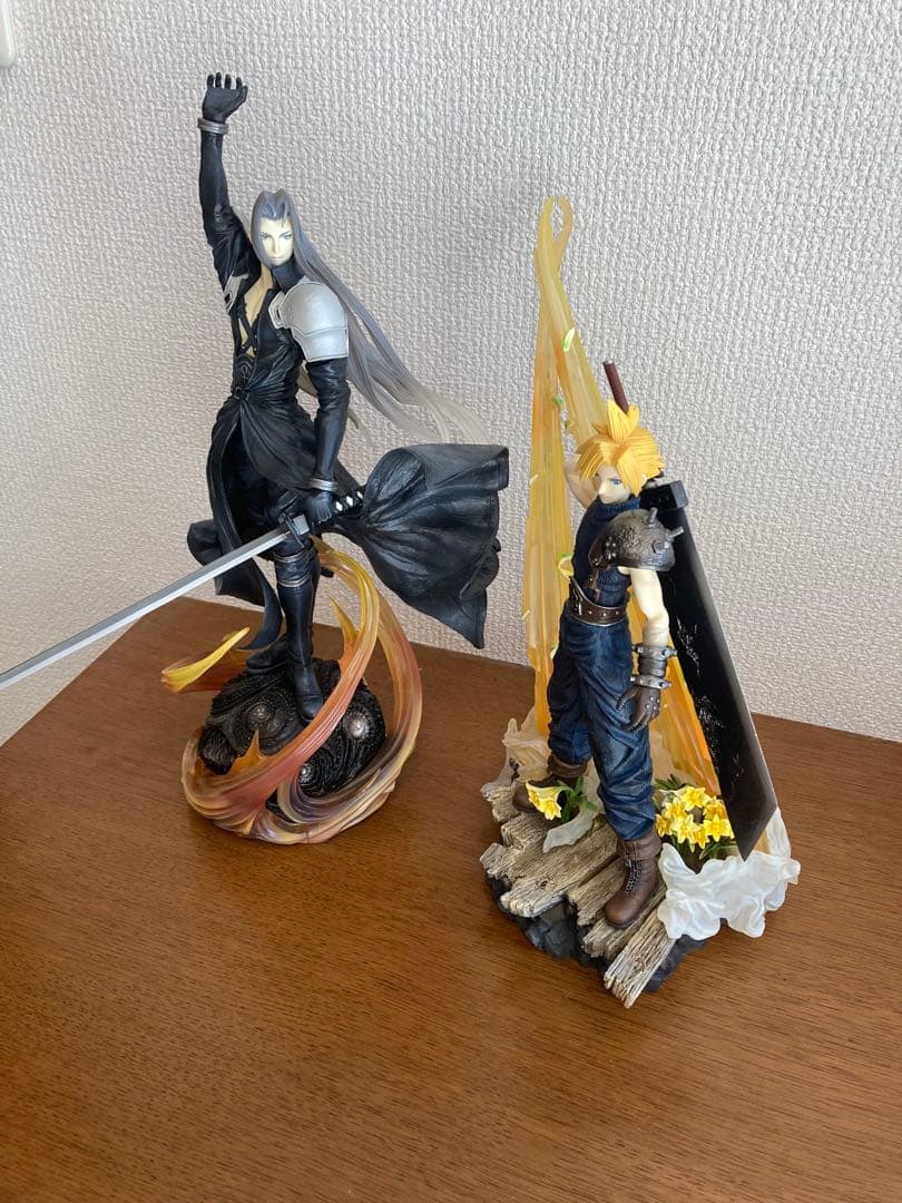 スタティックアーツ　クラウド、セフィロスセット　箱無し