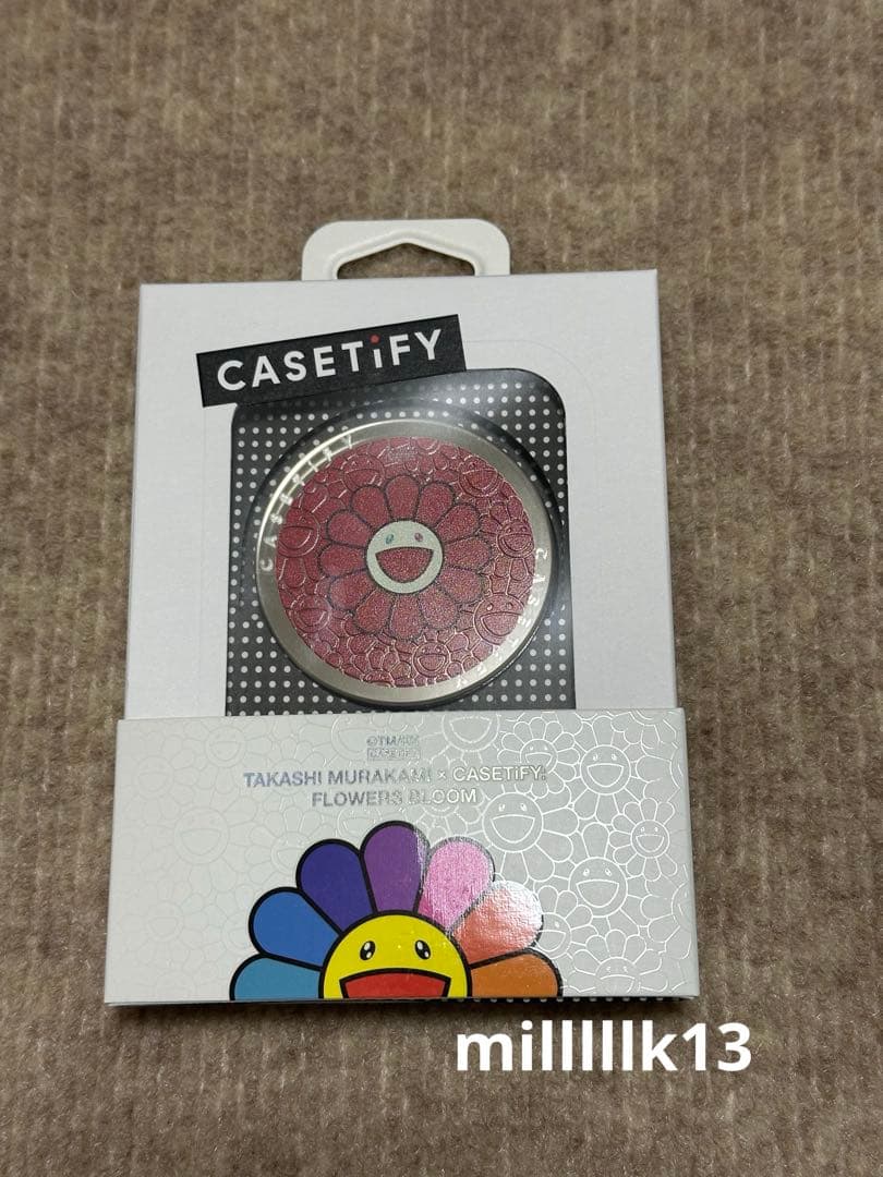 CASETIFY 村上隆　コラボ レッド　スマイル　ポップアップ限定 CASETiFY】村上隆の“フラワー”が咲き誇る、「村上隆 x CASETiFY