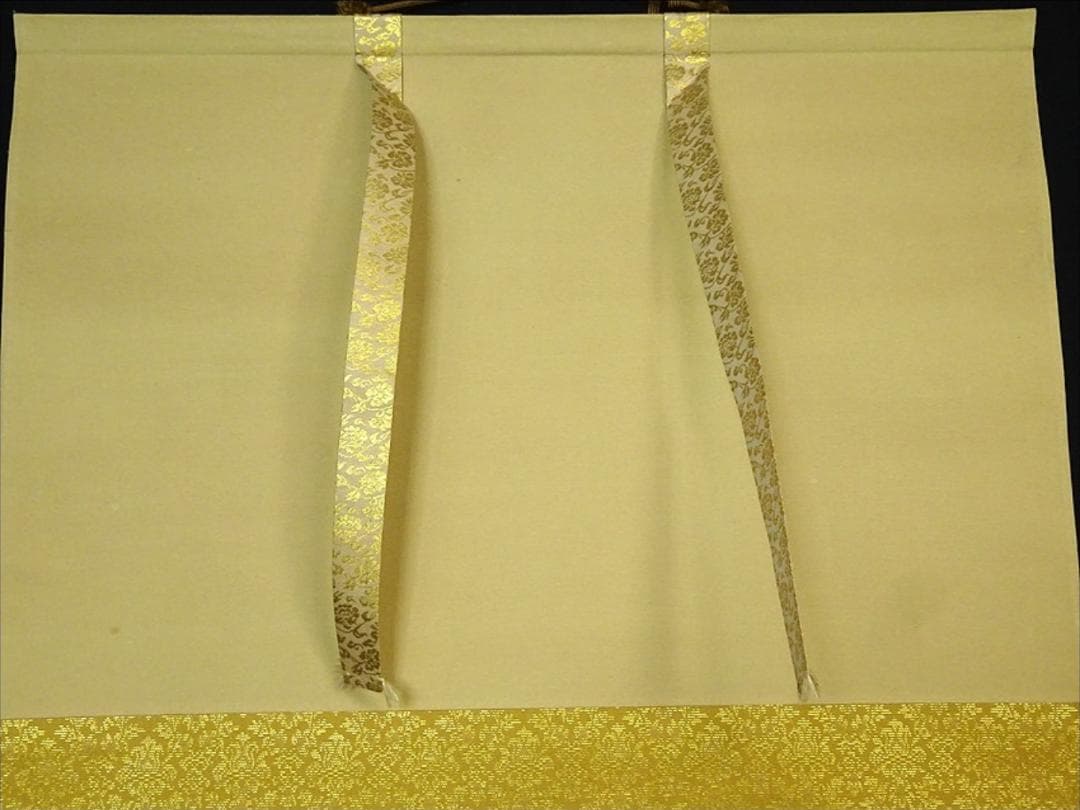 掛軸 杉山松峰『蓬莱山図』絹本 肉筆 中島清庵識箱 共箱 掛け軸 a091015