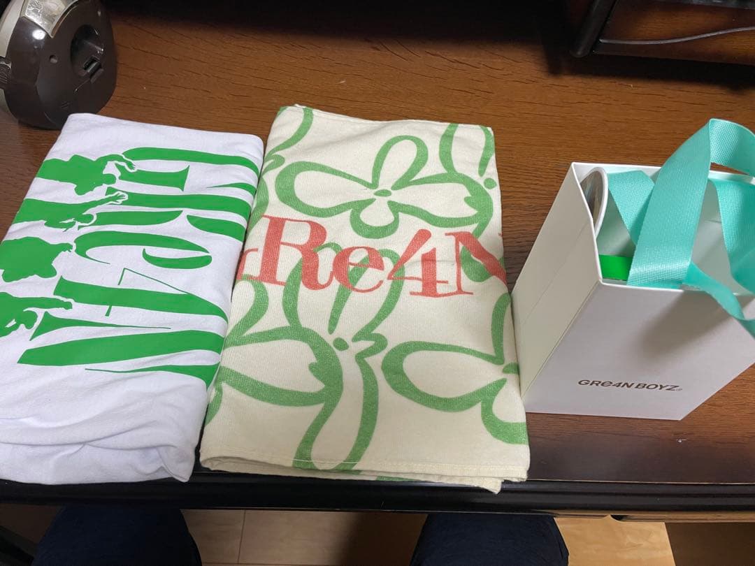 GRe4N BOYZライブグッズ(タオル、Tシャツ、スピーカーセット)