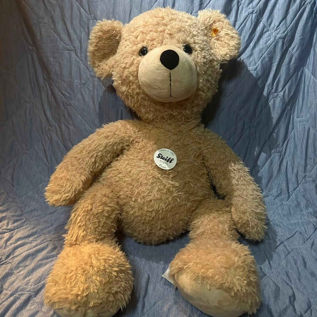 シュタイフ テディベア Steiff 特大ぬいぐるみ 80cm フィン　レア