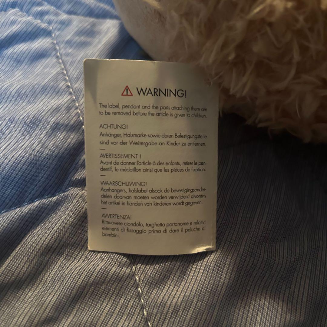 シュタイフ テディベア Steiff 特大ぬいぐるみ 80cm フィン　レア