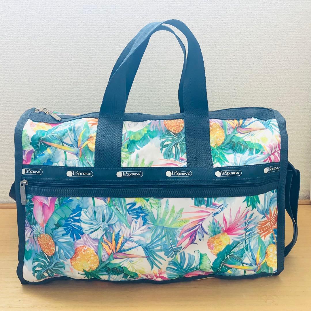 ポーチ付！新品未使用レスポートサック ハワイ限定 ウルヴェヒ柄