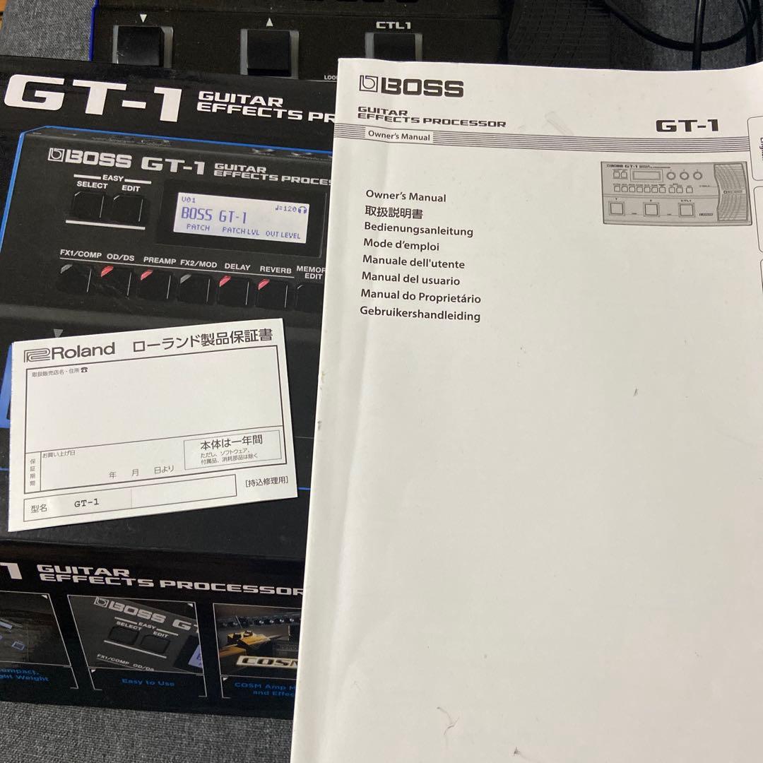 あつBOSS GT-1 ギターエフェクターGt1
